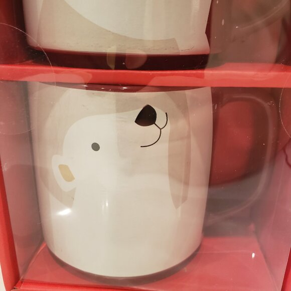 New Tim Hortons Polar Bear Stackable 2 mug gift set, 415 mL each - Picture 5 of 5